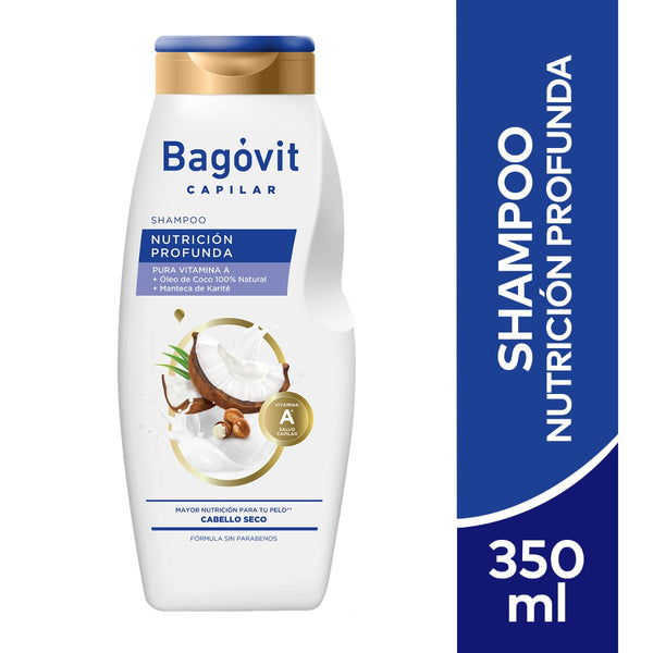 Bagovit Shampoo (350ml / 11.83fl Oz), Experience Deep Nutrition for Your Hair