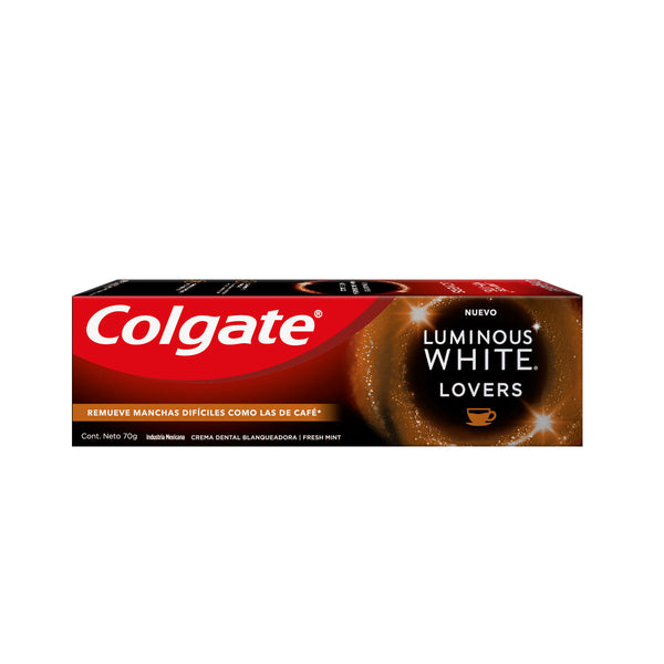 Colgate Luminous White Toothpaste Lovers Coffee ‚70Gr / 2.36Oz - Whiten Teeth, Protect Enamel & Freshen Breath