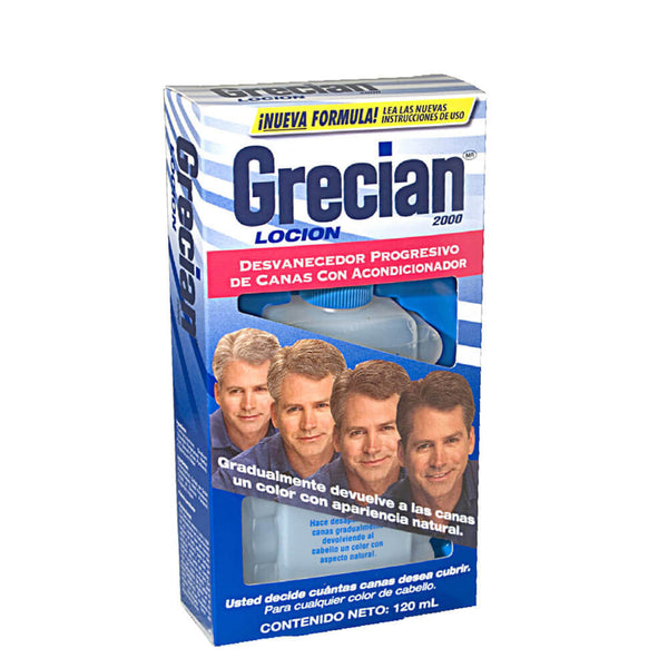 Grecian-2000 Coloration Lotion 120 For Men (120ml/4.05fl Oz) : Natural Color Restoration, Non-Drip Formula, No Ammonia or Peroxide
