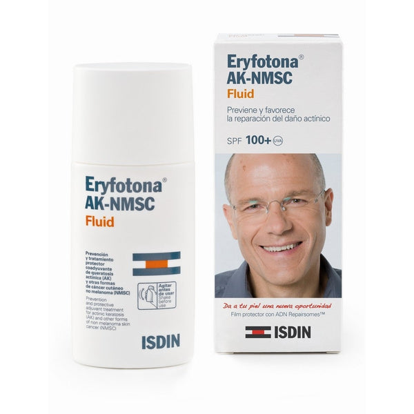 ISDIN Eryfotona AK-NMSC Actinic Damage Repair Fluid (50ml/1.69Fl Oz) - Prevent & Repair Skin Cancer & Actinic Damage with Photolyase Enzyme