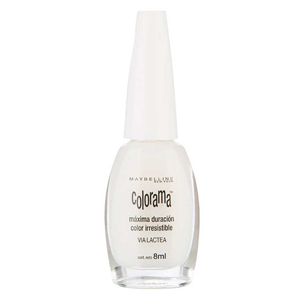 Maybelline Colorama Milky Way Nail Polish 8ML/0.27FL Oz - Long-lasting, Quick-drying, Chip-resistant, High-gloss Finish & Intense Color Payoff