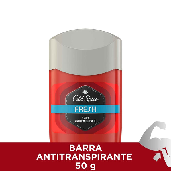 Old Spice Fresh Antiperspirant Deodorant Bar: All-Day Sweat Protection & Masculine Scent - 50Gr / 1.69Oz