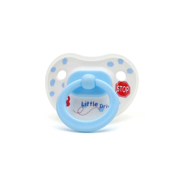 Premium Sky Blue 'M' Pacifier by Baby Innovation: BPA-Free, Non-Toxic & Hypoallergenic
