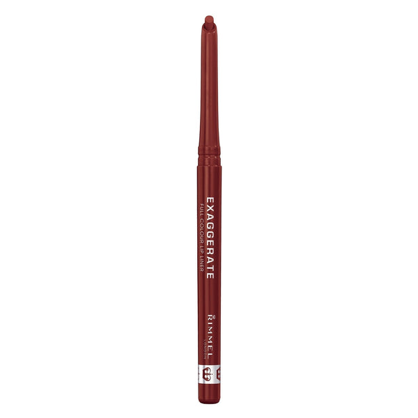 Rimmel Exaggerate Lip Liner 064 Obsession - Waterproof, Smudge-Proof, Non-Drying Formula, 12 Shades, Dermatologically Tested & Cruelty-Free 0.25Gr / 0.008Oz