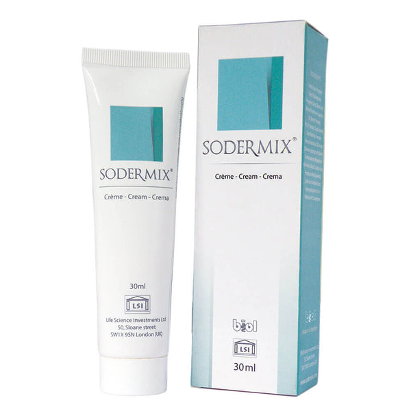 Sodermix Healing Cream - 30ml/1.01fl oz - Natural Active Ingredients for Dry, Itchy & Irritated Skin Relief